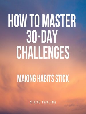 cover image of How to Master 30-Day Challenges